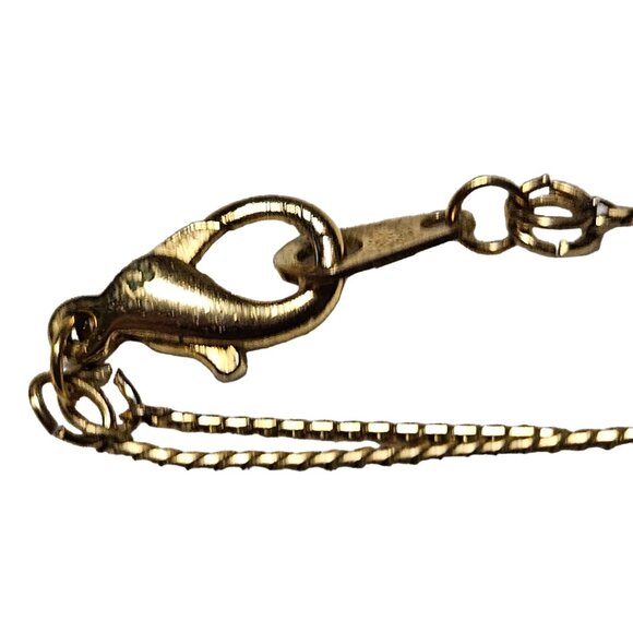 Vintage Boho Chic Multi Stone Beaded Necklace Gold Tone Chain Fashion Jewelry - Picture 5 of 7